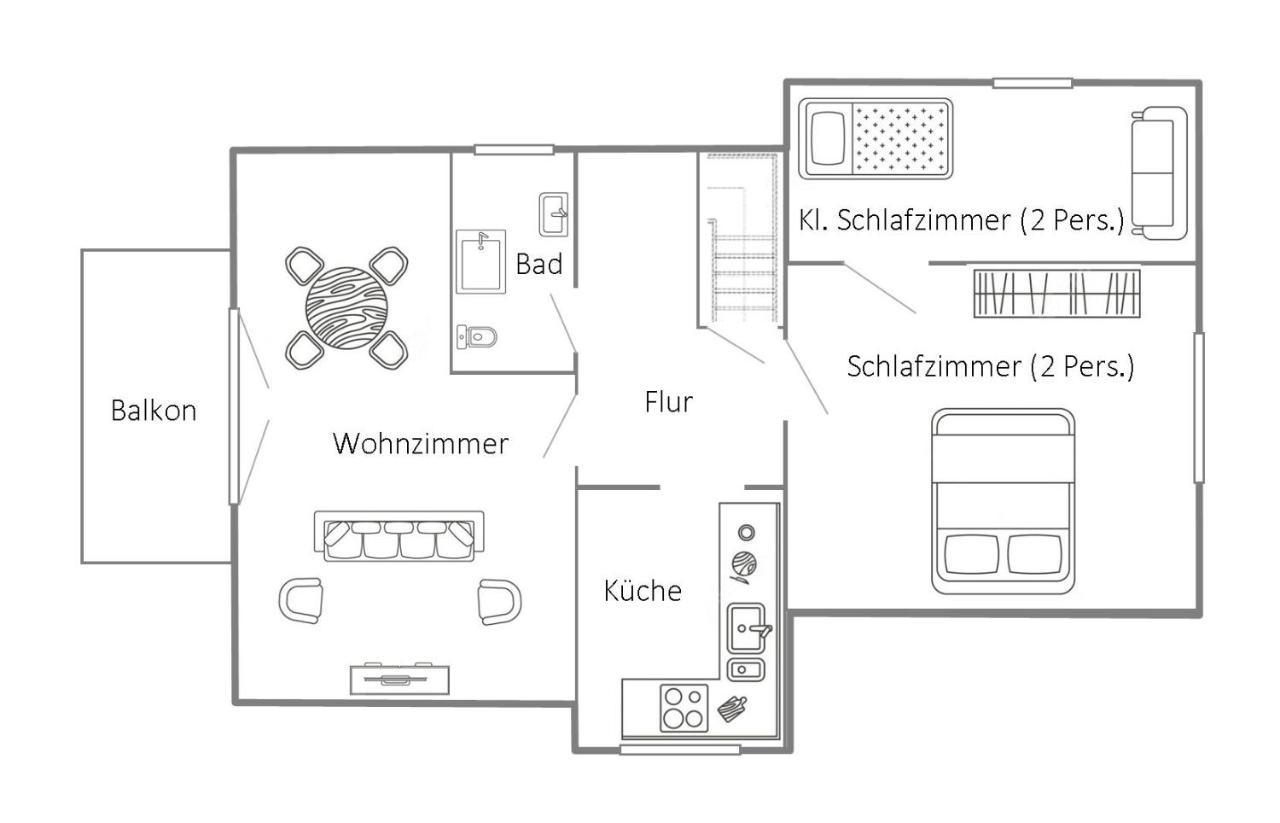 Ferienwohnung บาดคิสซินเงิน ภายนอก รูปภาพ